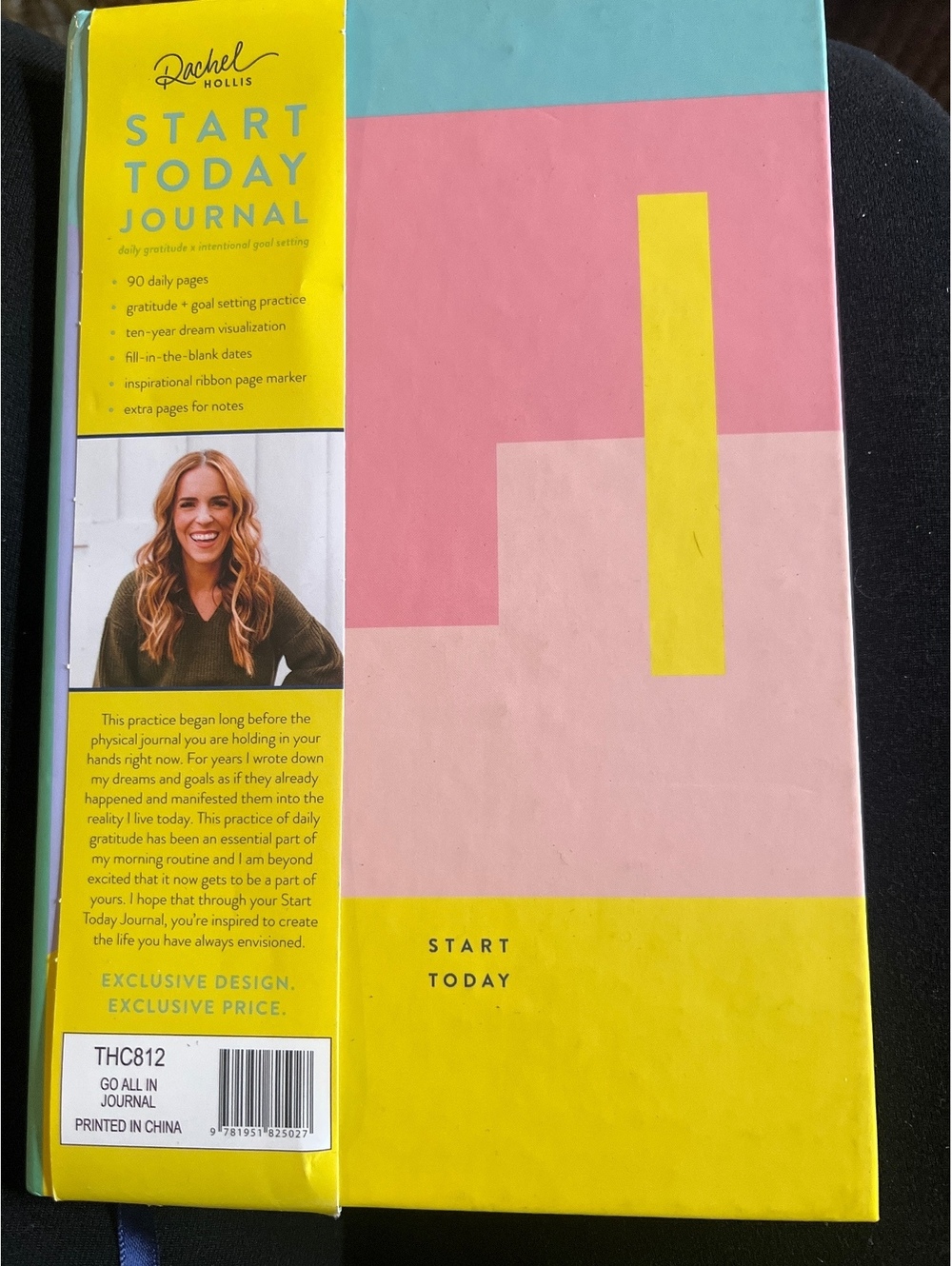Rachel Hollis Start Today Journal Go All In Edition